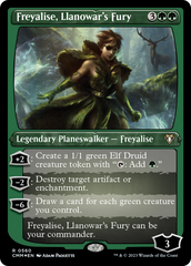 Freyalise, Llanowar's Fury (Foil Etched) [Commander Masters] | Clutch Gaming