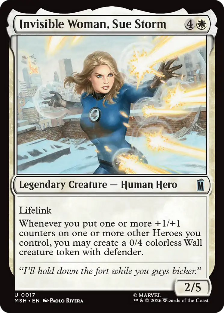 Invisible Woman, Sue Storm [Marvel Super Heroes] | Clutch Gaming