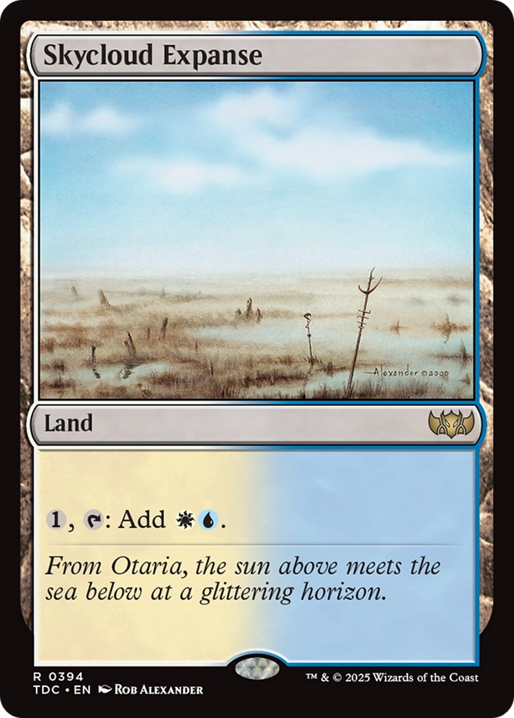Skycloud Expanse [Tarkir: Dragonstorm Commander] | Clutch Gaming
