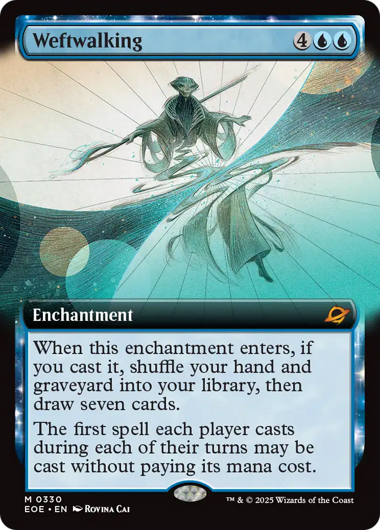 Weftwalking (Extended Art) [Edge of Eternities] | Clutch Gaming