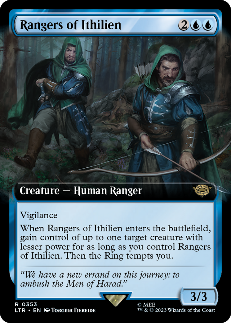 Rangers of Ithilien (Extended Art) [The Lord of the Rings: Tales of Middle-Earth] | Clutch Gaming