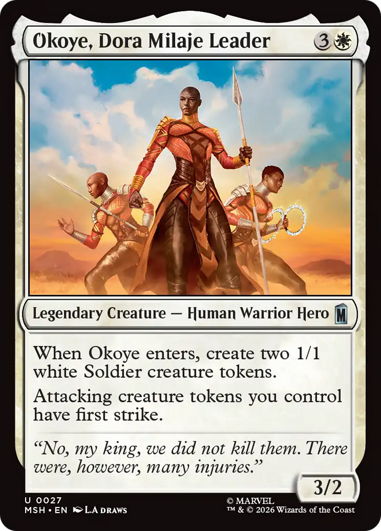 Okoye, Dora Milaje Leader [Marvel Super Heroes] | Clutch Gaming