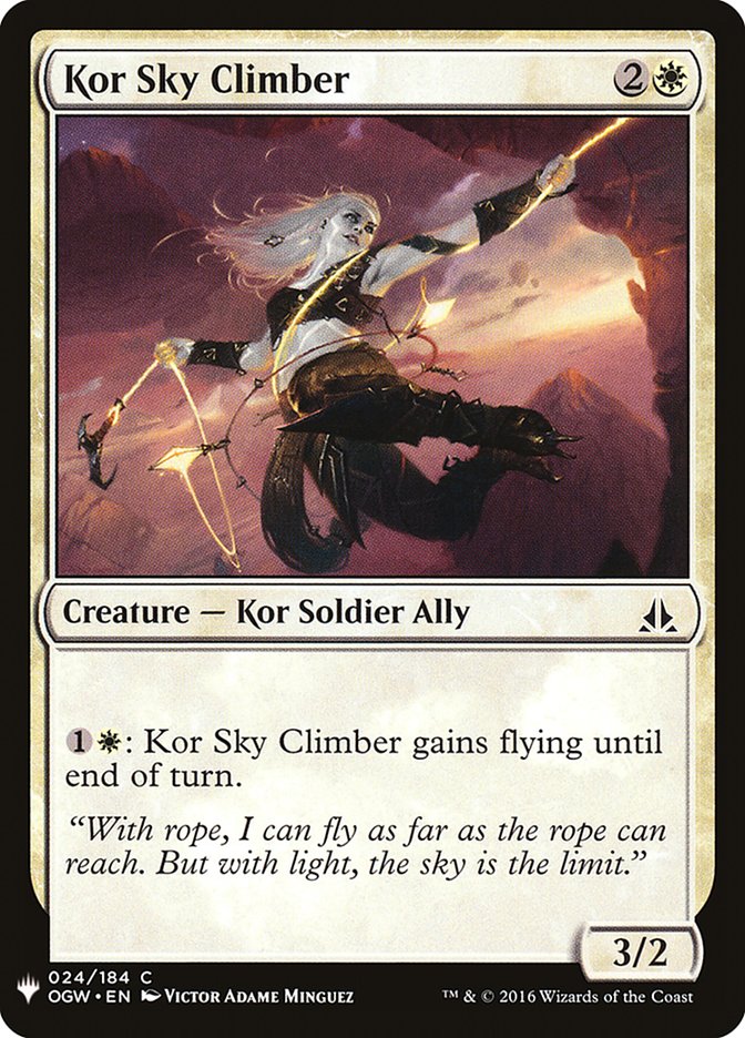 Kor Sky Climber [Mystery Booster] | Clutch Gaming