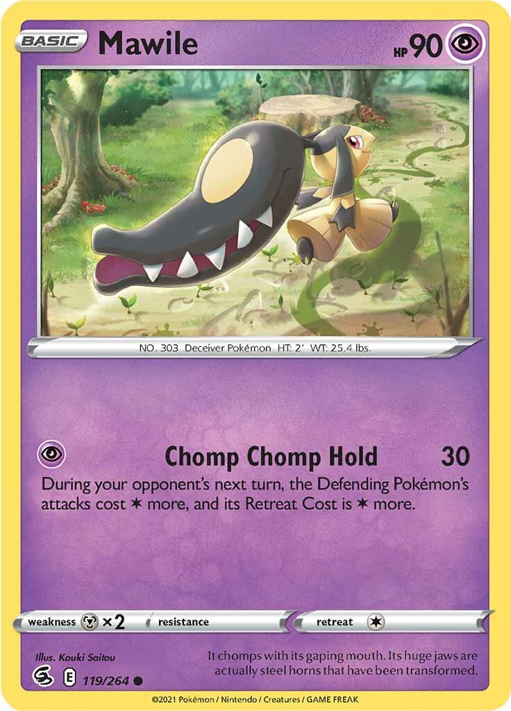 Mawile (119/264) [Sword & Shield: Fusion Strike] | Clutch Gaming