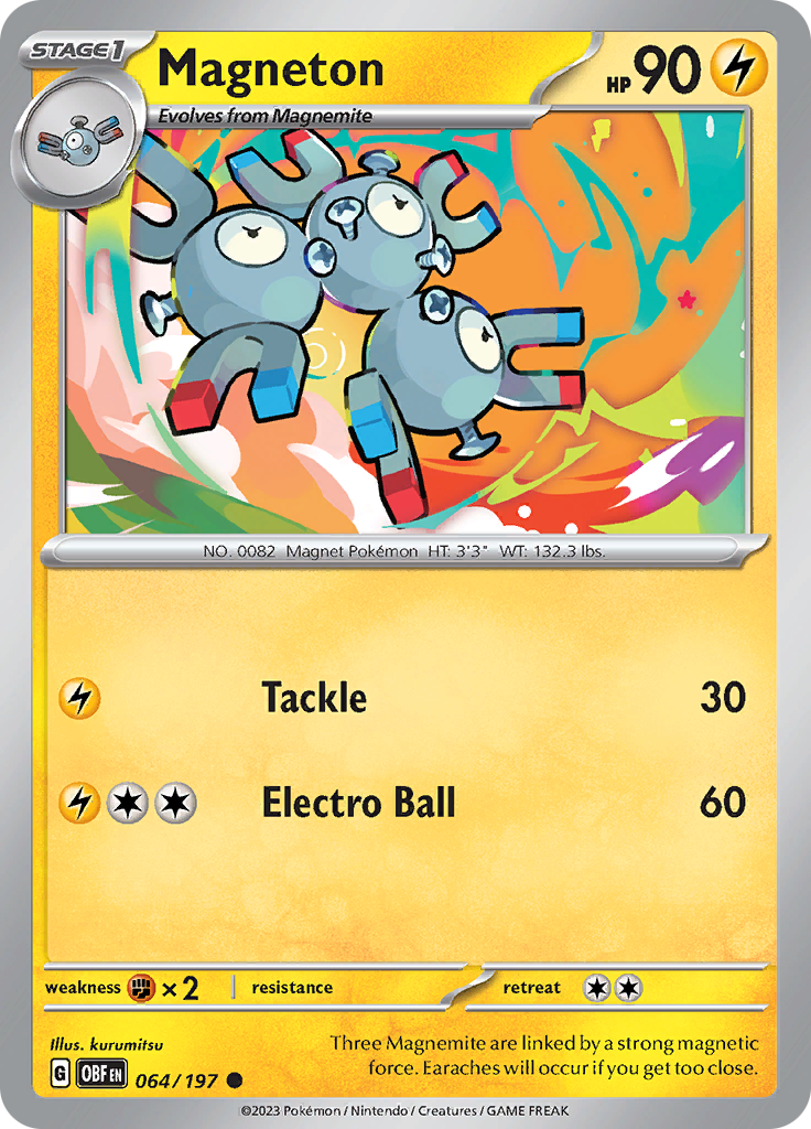 Magneton (064/197) [Scarlet & Violet: Obsidian Flames] | Clutch Gaming