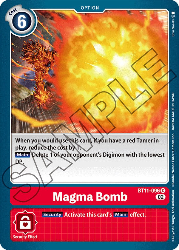 Magma Bomb [BT11-096] [Dimensional Phase] | Clutch Gaming