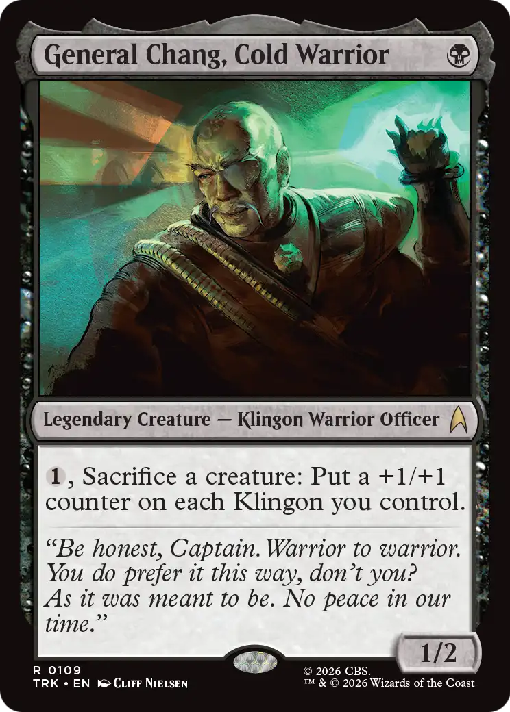 General Chang, Cold Warrior [Star Trek] | Clutch Gaming