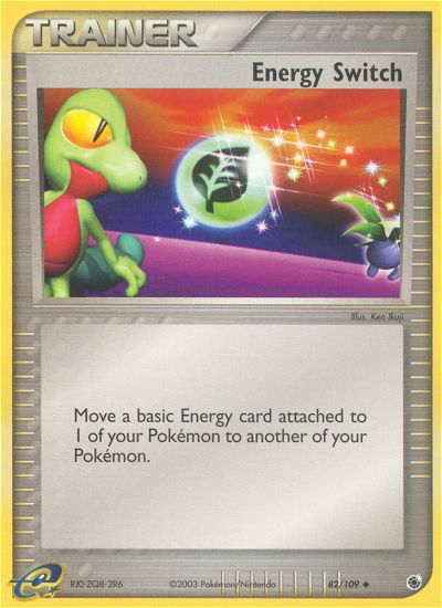 Energy Switch (82/109) [EX: Ruby & Sapphire] | Clutch Gaming