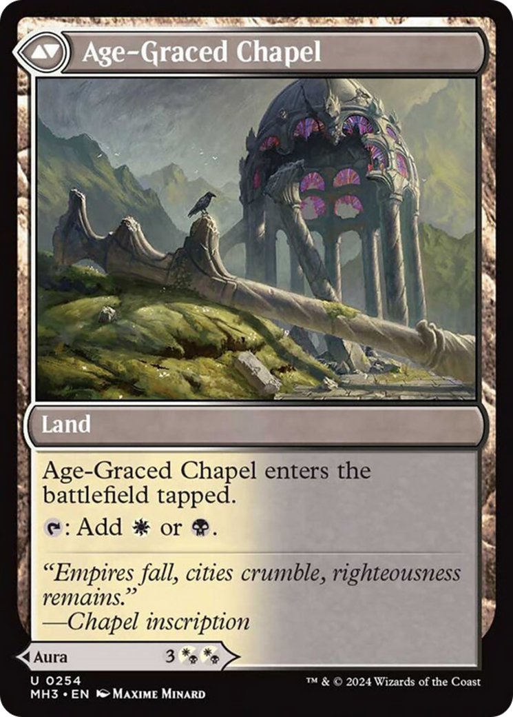 Glasswing Grace // Age-Graced Chapel [Modern Horizons 3] | Clutch Gaming