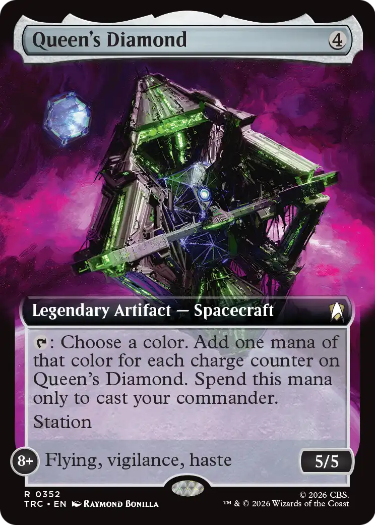 Queen's Diamond (Extended Art) [Star Trek Commander] | Clutch Gaming