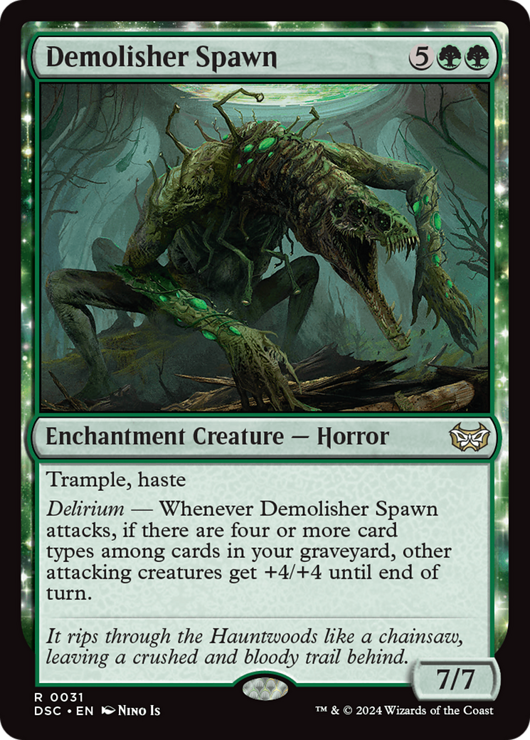 Demolisher Spawn [Duskmourn: House of Horror Commander] | Clutch Gaming