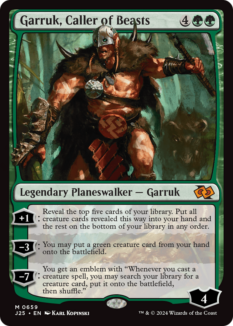 Garruk, Caller of Beasts [Foundations Jumpstart] | Clutch Gaming