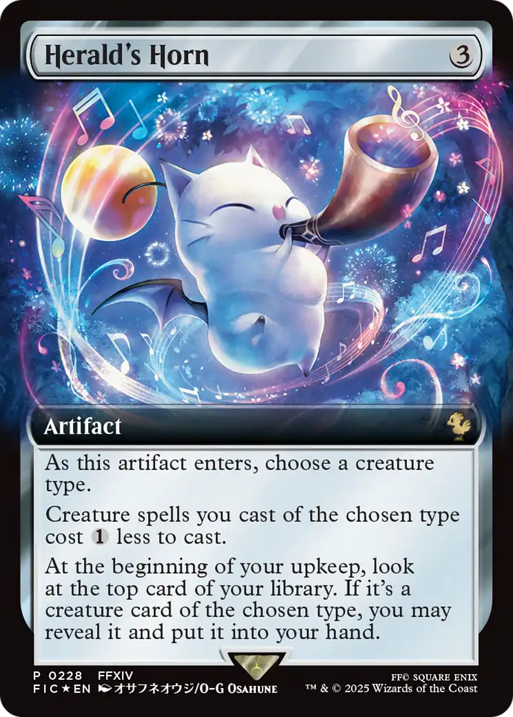 Herald's Horn (Extended Art) [FINAL FANTASY Promos] | Clutch Gaming
