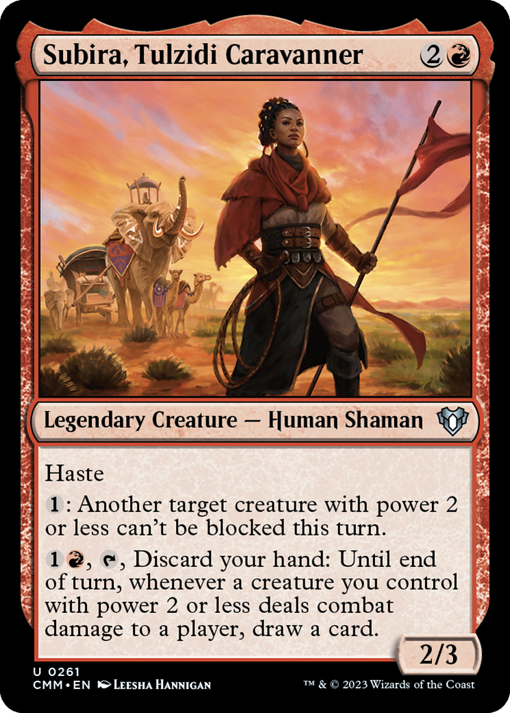 Subira, Tulzidi Caravanner [Commander Masters] | Clutch Gaming