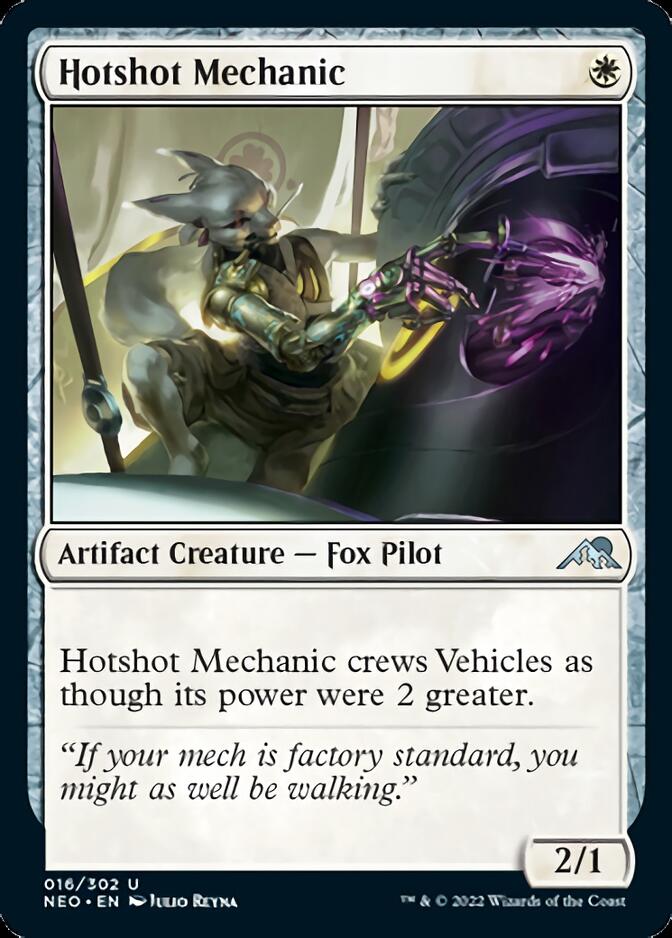 Hotshot Mechanic [Kamigawa: Neon Dynasty] | Clutch Gaming