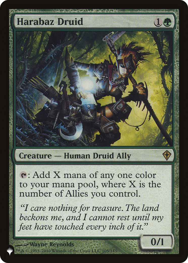 Harabaz Druid (WWK) [The List] | Clutch Gaming