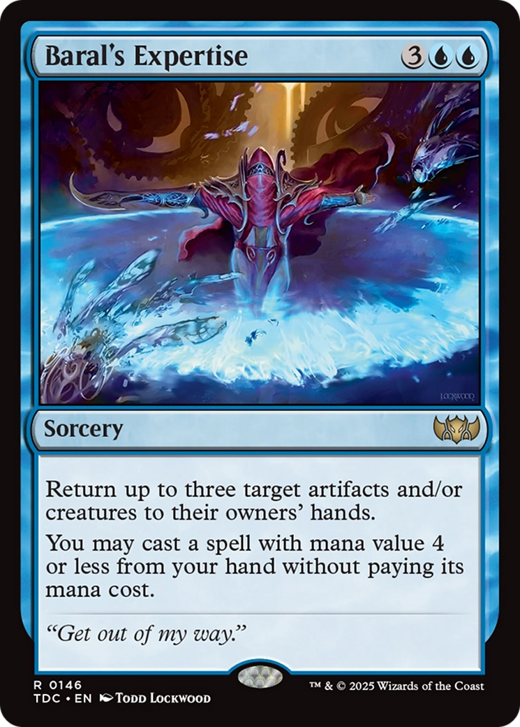 Baral's Expertise [Tarkir: Dragonstorm Commander] | Clutch Gaming