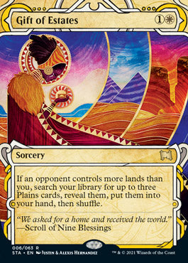 Gift of Estates (Foil Etched) [Strixhaven: Mystical Archive] | Clutch Gaming