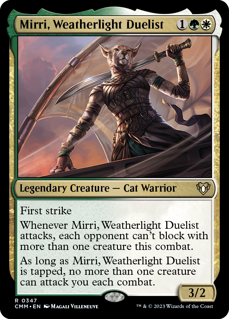 Mirri, Weatherlight Duelist [Commander Masters] | Clutch Gaming