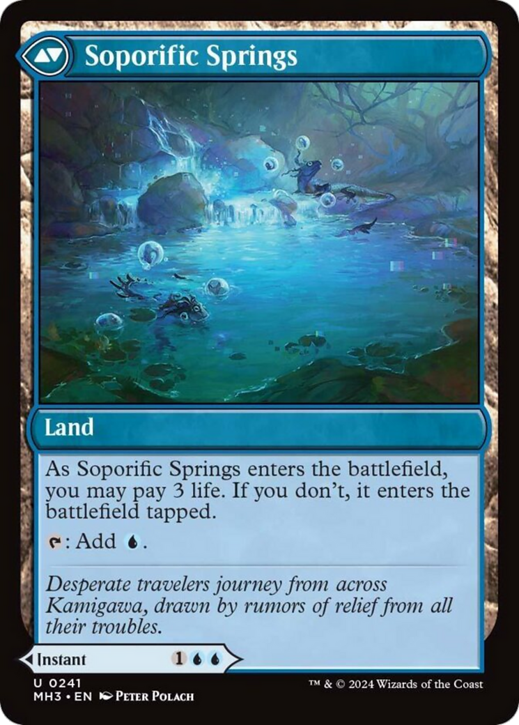 Sink into Stupor // Soporific Springs [Modern Horizons 3] | Clutch Gaming