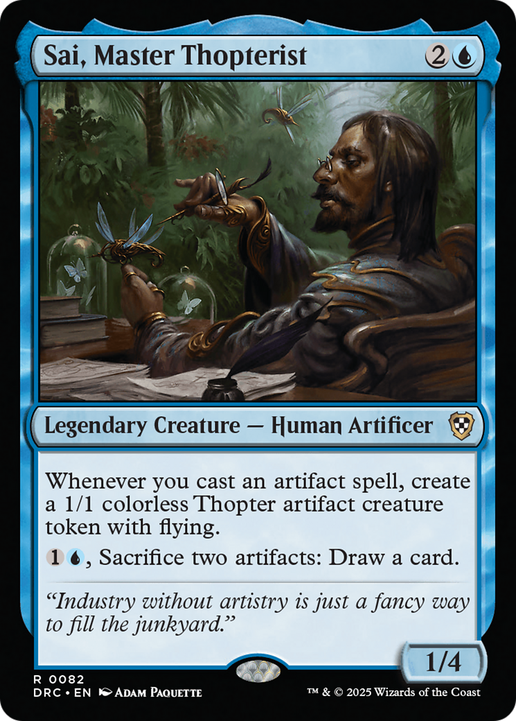 Sai, Master Thopterist [Aetherdrift Commander] | Clutch Gaming