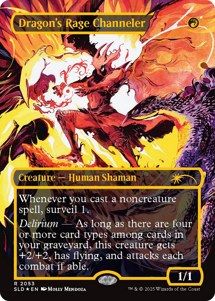 Dragon's Rage Channeler (2053) (Raised Foil) [Secret Lair Drop Series] | Clutch Gaming