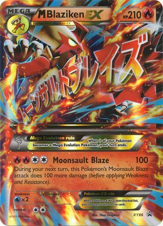 M Blaziken EX (XY86) (Jumbo Card) [XY: Black Star Promos] | Clutch Gaming