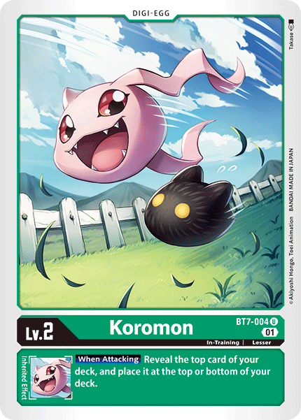 Koromon [BT7-004] [Next Adventure] | Clutch Gaming