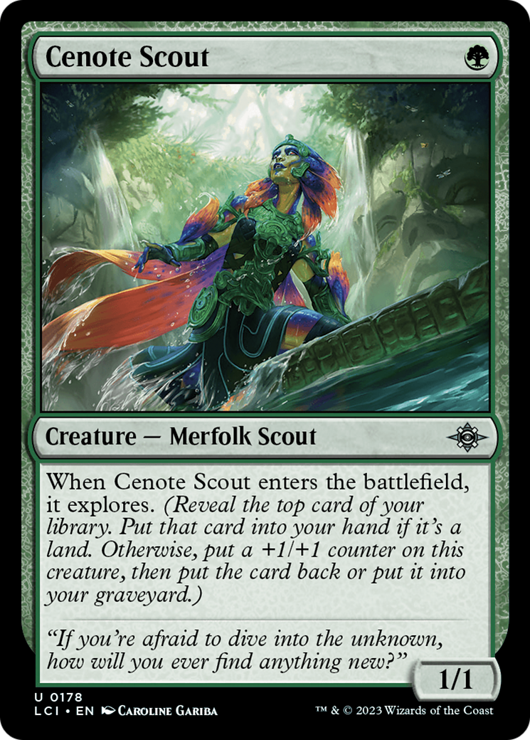 Cenote Scout [The Lost Caverns of Ixalan] | Clutch Gaming