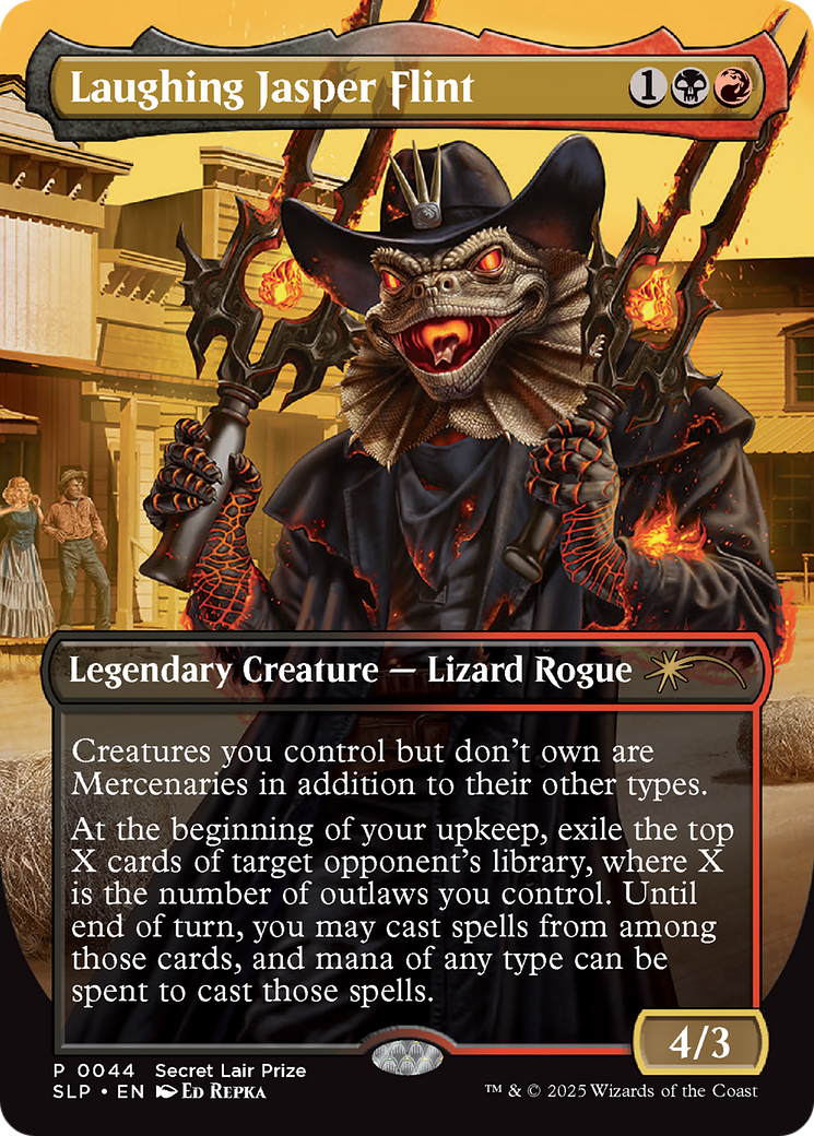 Laughing Jasper Flint [Secret Lair Showdown] | Clutch Gaming