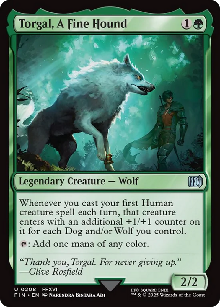 Torgal, A Fine Hound [FINAL FANTASY] | Clutch Gaming