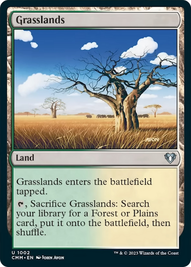 Grasslands [Commander Masters] | Clutch Gaming