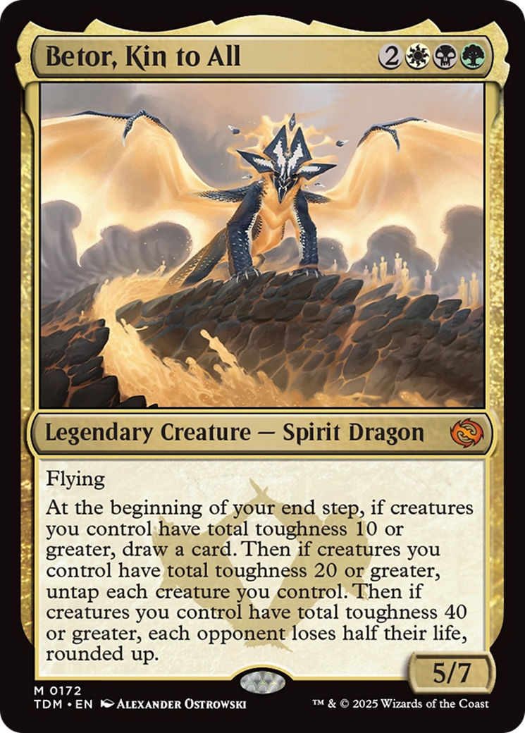 Betor, Kin to All [Tarkir: Dragonstorm] | Clutch Gaming