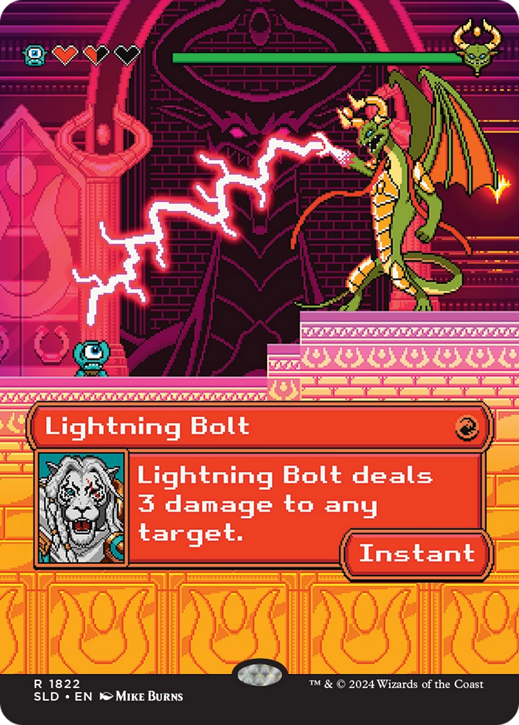 Lightning Bolt (1822) (Rainbow Foil) [Secret Lair Drop Series] | Clutch Gaming