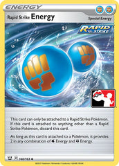 Rapid Strike Energy (140/163) [Prize Pack Series Two] | Clutch Gaming