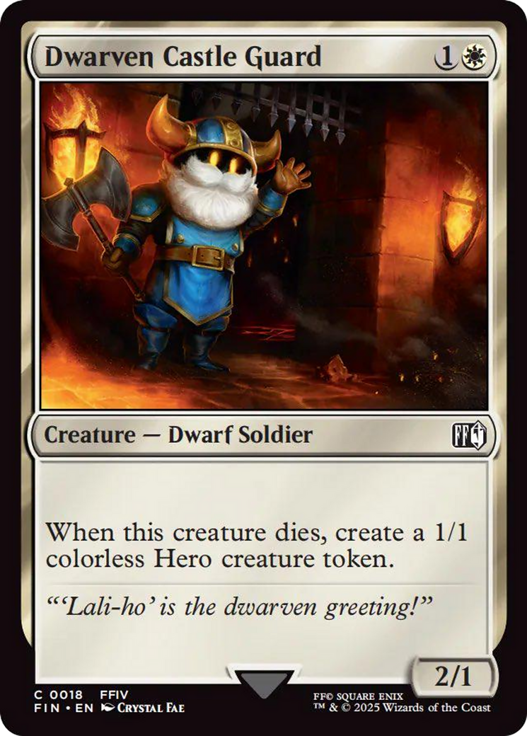 Dwarven Castle Guard [FINAL FANTASY] | Clutch Gaming