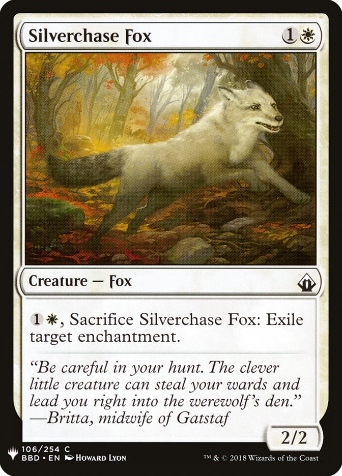 Silverchase Fox [Mystery Booster] | Clutch Gaming