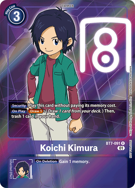 Koichi Kimura [BT7-091] (Alternative Art - Box Topper) [Next Adventure] | Clutch Gaming