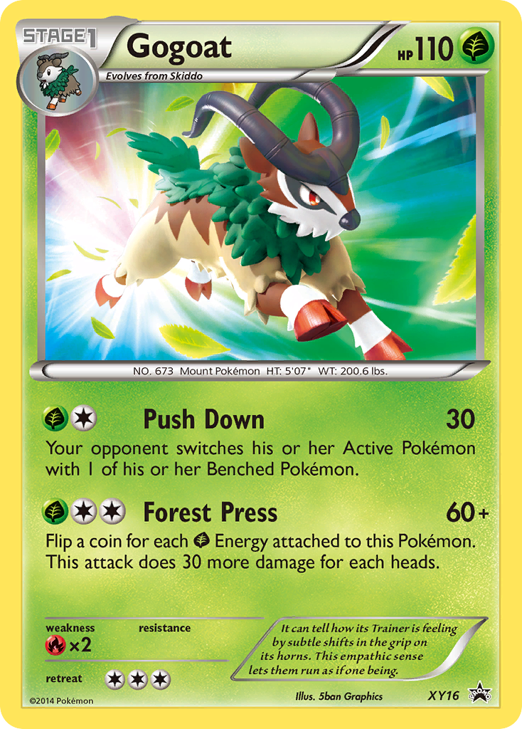 Gogoat (XY16) [XY: Black Star Promos] | Clutch Gaming