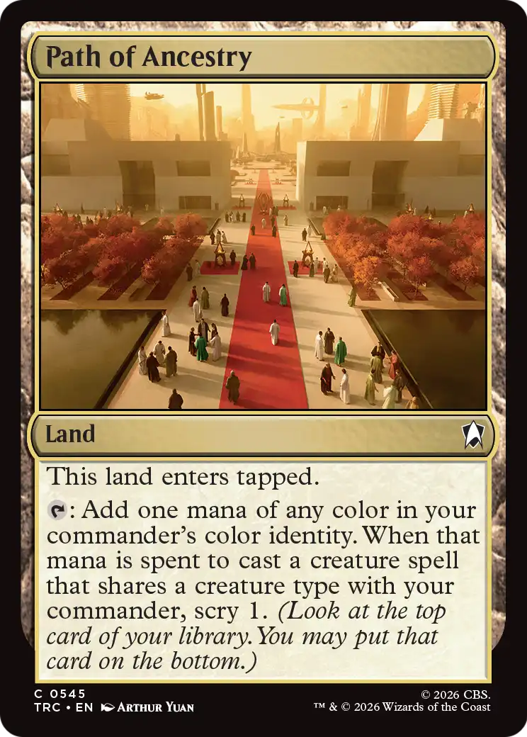 Path of Ancestry (Surge Foil) [Star Trek Commander] | Clutch Gaming