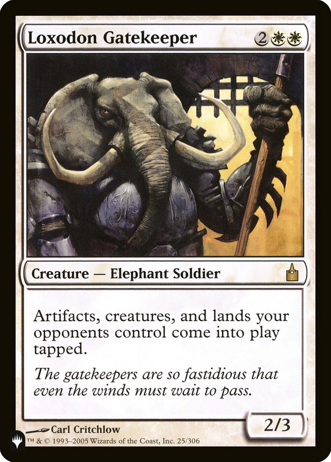 Loxodon Gatekeeper [The List] | Clutch Gaming