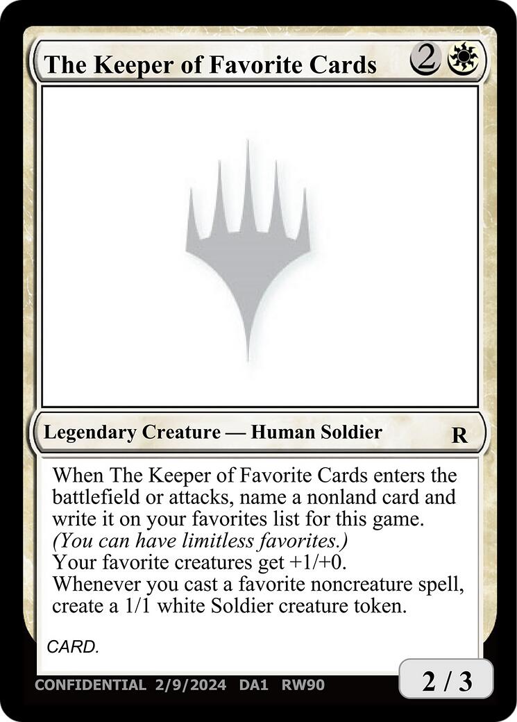 The Keeper of Favorite Cards (2/9/2024) [Unknown Event] | Clutch Gaming