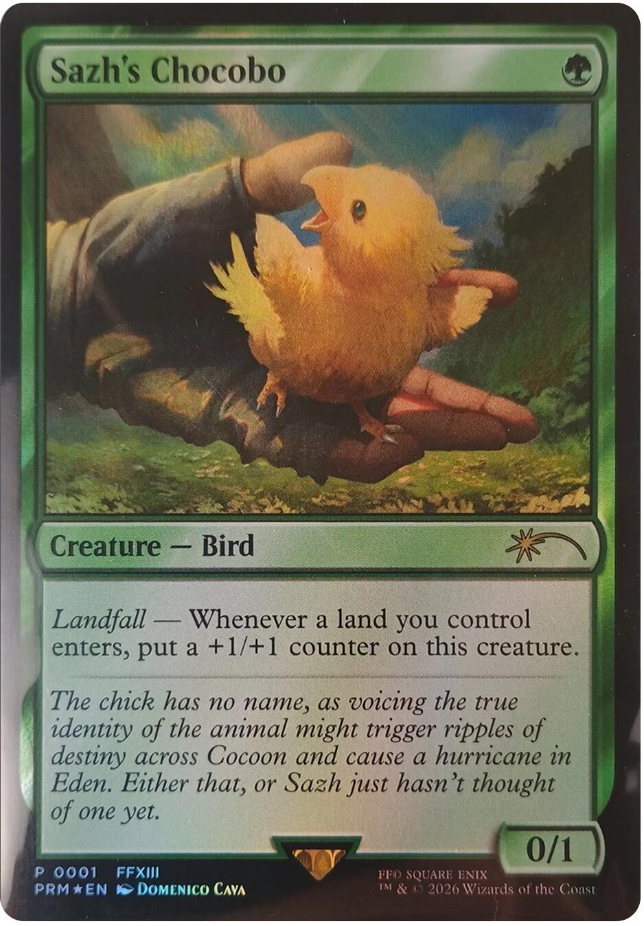 Sazh's Chocobo [FINAL FANTASY Promos] | Clutch Gaming
