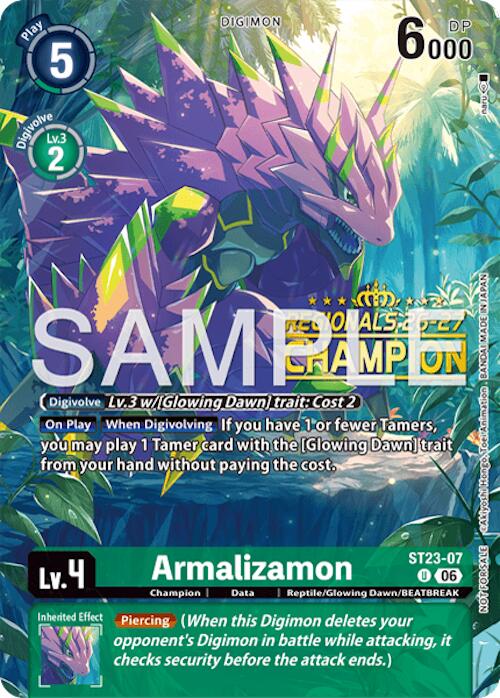 Armalizamon [ST23-07] (Regionals 26-27 Season 2 Champion) [Starter Deck: Beatbreak] | Clutch Gaming