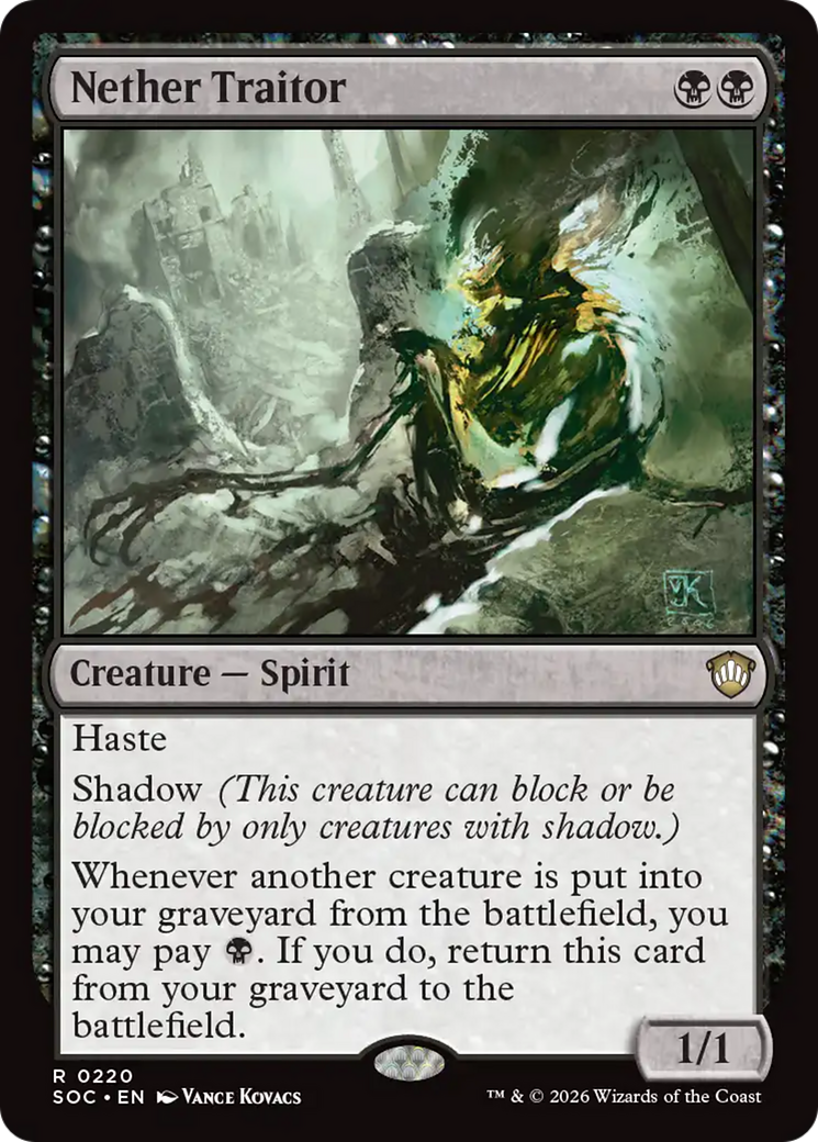 Nether Traitor [Secrets of Strixhaven Commander] | Clutch Gaming