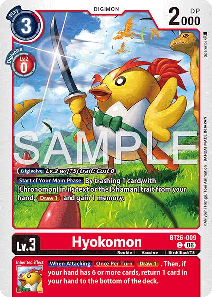 Hyokomon [BT26-009] [Timeless Bonds] | Clutch Gaming