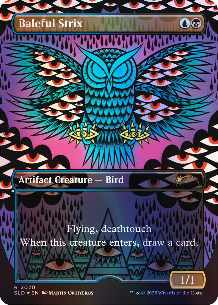 Baleful Strix (2070) (Rainbow Foil) [Secret Lair Drop Series] | Clutch Gaming