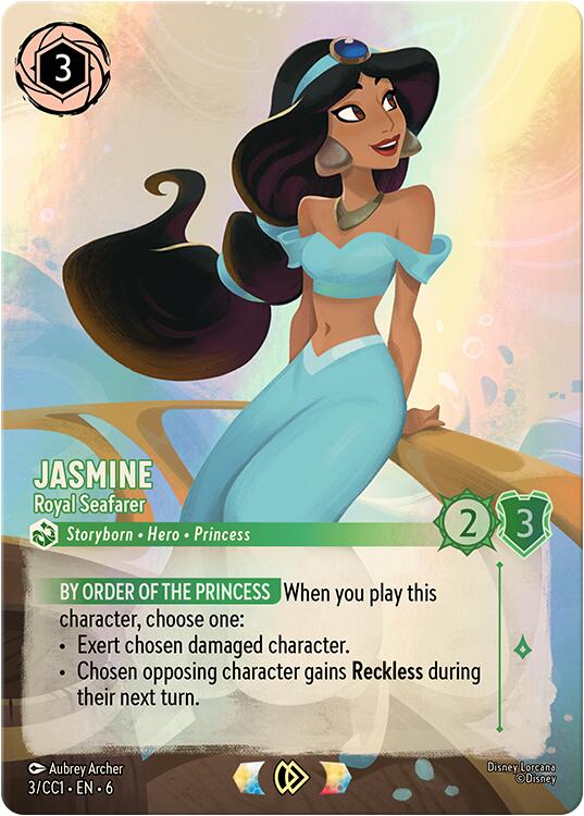 Jasmine - Royal Seafarer (3) [Promo Cards] | Clutch Gaming