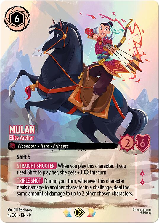Mulan - Elite Archer (4) [Promo Cards] | Clutch Gaming