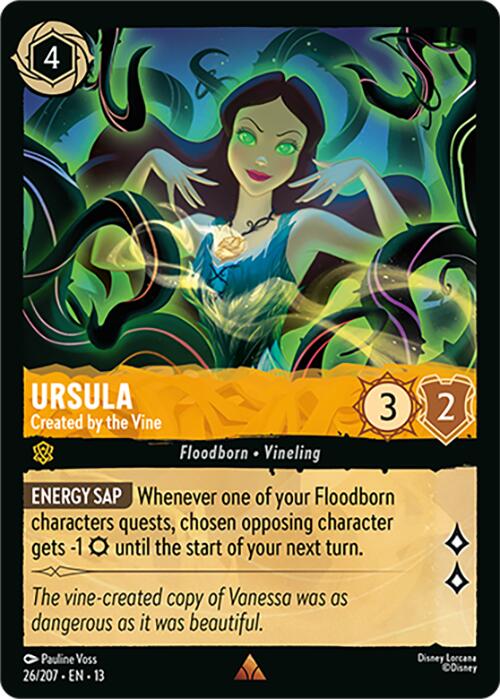 Ursula - Created by the Vine (26/204) [Attack of the Vine!] | Clutch Gaming